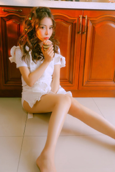 清纯汉服美女小姐姐